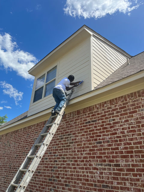 Residential dormer repaint